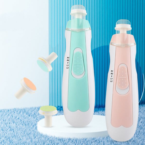 Newborn Nail Clipper Electric Baby Anti-pinch Meat Care Set - Image 7