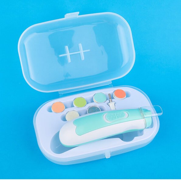 Newborn Nail Clipper Electric Baby Anti-pinch Meat Care Set - Image 4